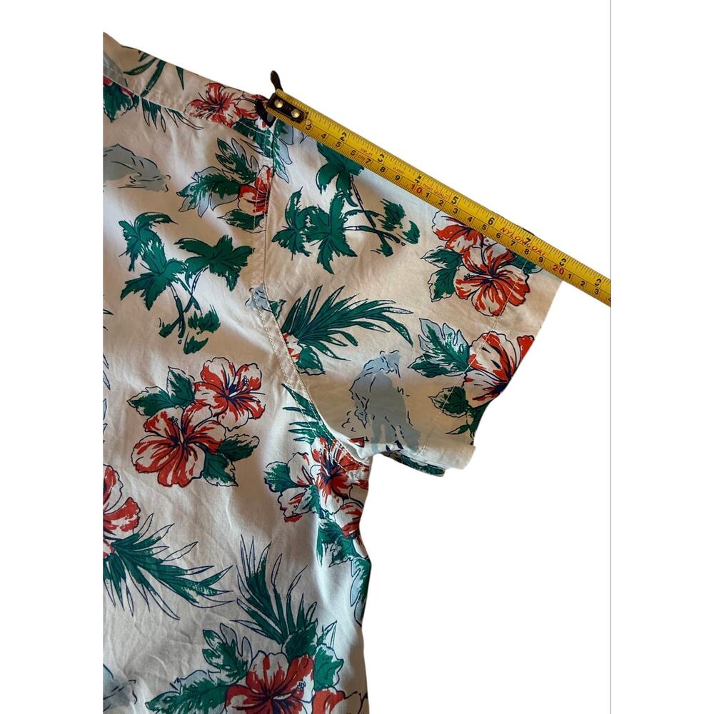 Bixby Nomad Men’s Casual Short Sleeve Shirt Tropical Design Size Med Reg Short - Picture 11 of 16